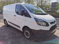 2015/65 REG FORD TRANSIT CUSTOM 270 ECO-TECH 2.2 DIESEL PANEL VAN, SHOWING 0 FORMER KEEPERS