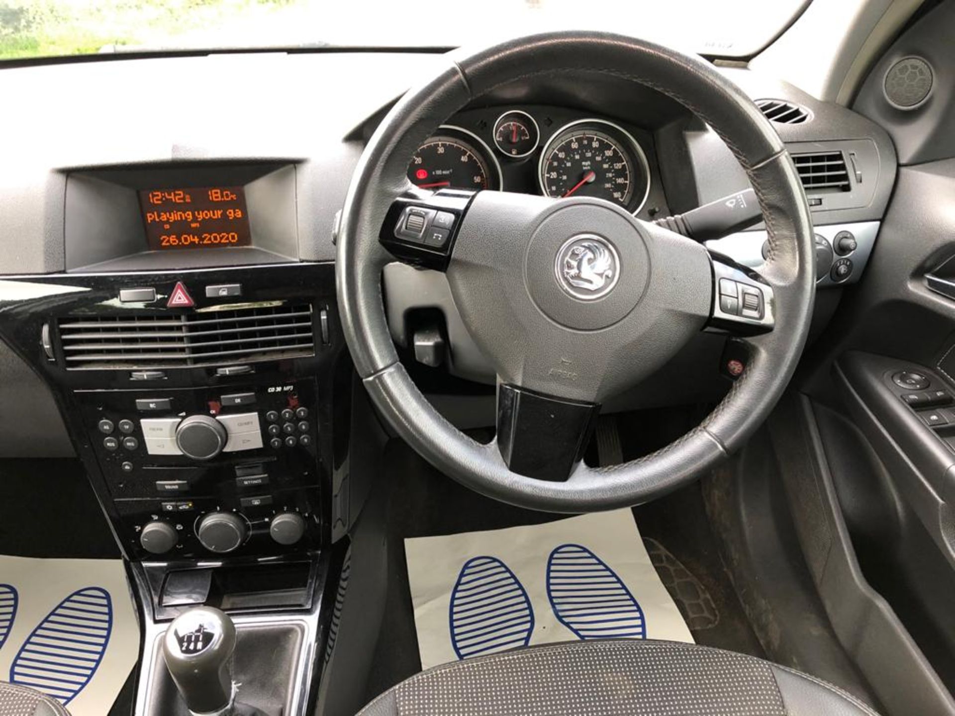 2007/57 REG VAUXHALL ASTRA DESIGN CDTI 100 1.7 DIESEL ESTATE SILVER, SHOWING 2 FORMER KEEPERS - Image 15 of 23