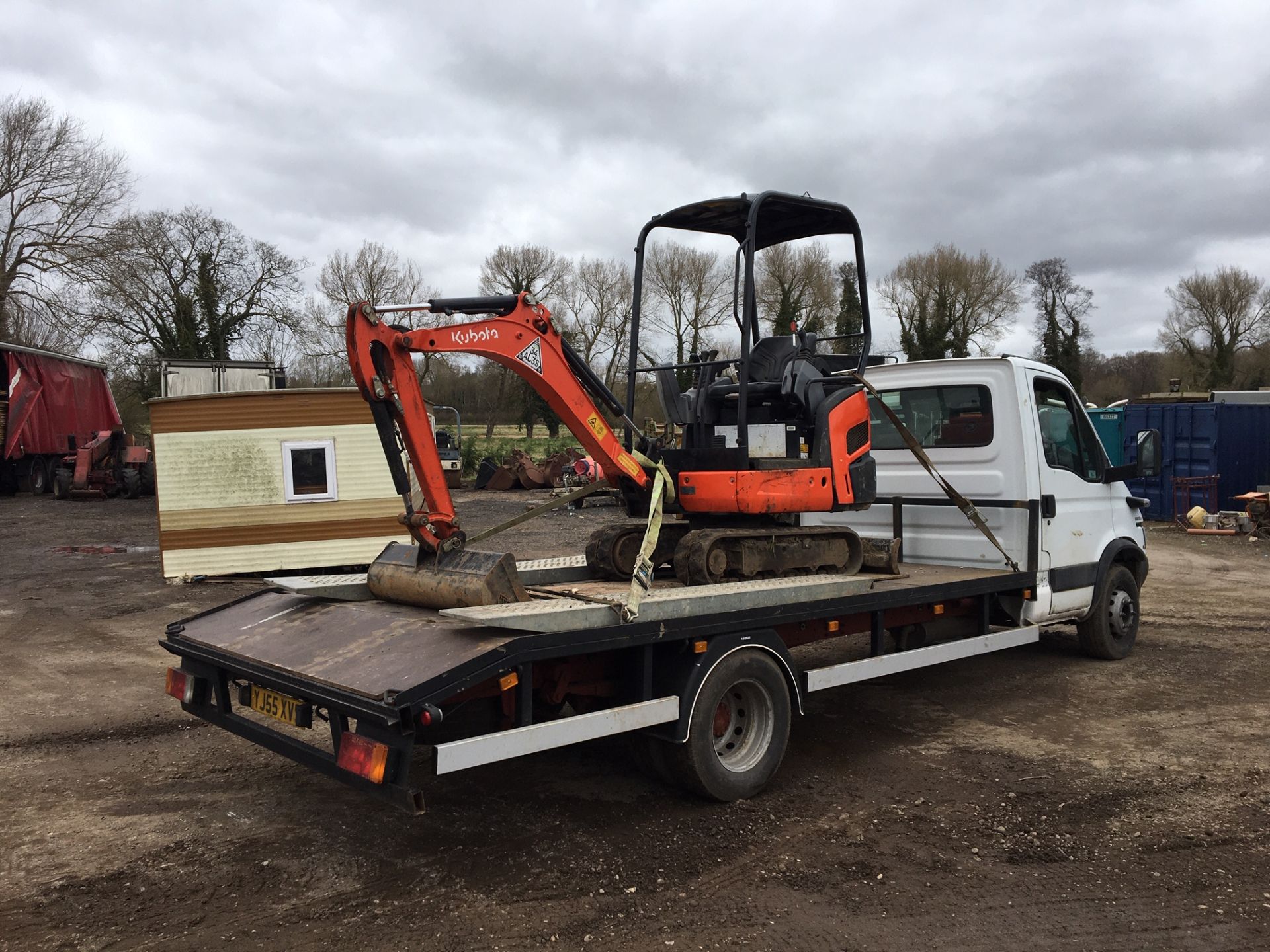 2006/55 REG IVECO DAILY 60C17 3.0 DIESEL WHITE 6.5T BEAVER-TAIL RECOVERY, SHOWING 0 FORMER KEEPERS - Image 3 of 4