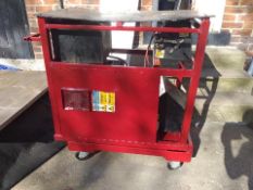 6 KVA KUBOTA GENERATOR, JUST HAD FULL FRAME WELDED UP FOR IT ON WHEELS *NO VAT*