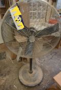 5 AND HALF FT TALL WORKSHOP FAN IDEAL FOR JOINERY BUSINESS OR GARAGE ETC, 3 PIN PLUG *NO VAT*