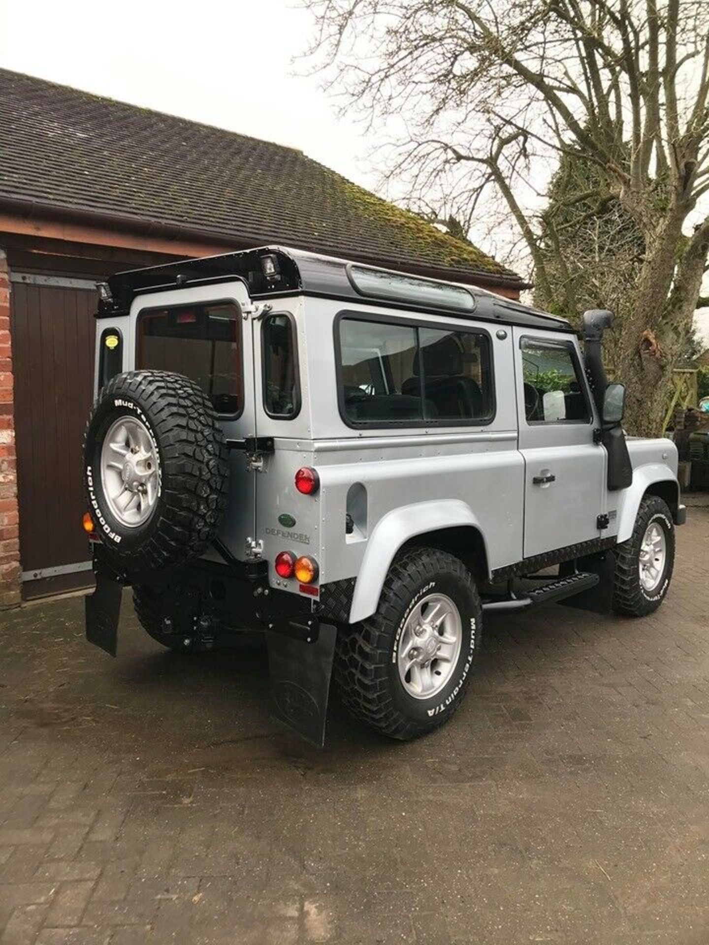2008/08 REG LAND ROVER DEFENDER 90 XS STATION WAGON SWB 2.4 DIESEL SILVER - FULL SERVICE HISTORY! - Image 6 of 10