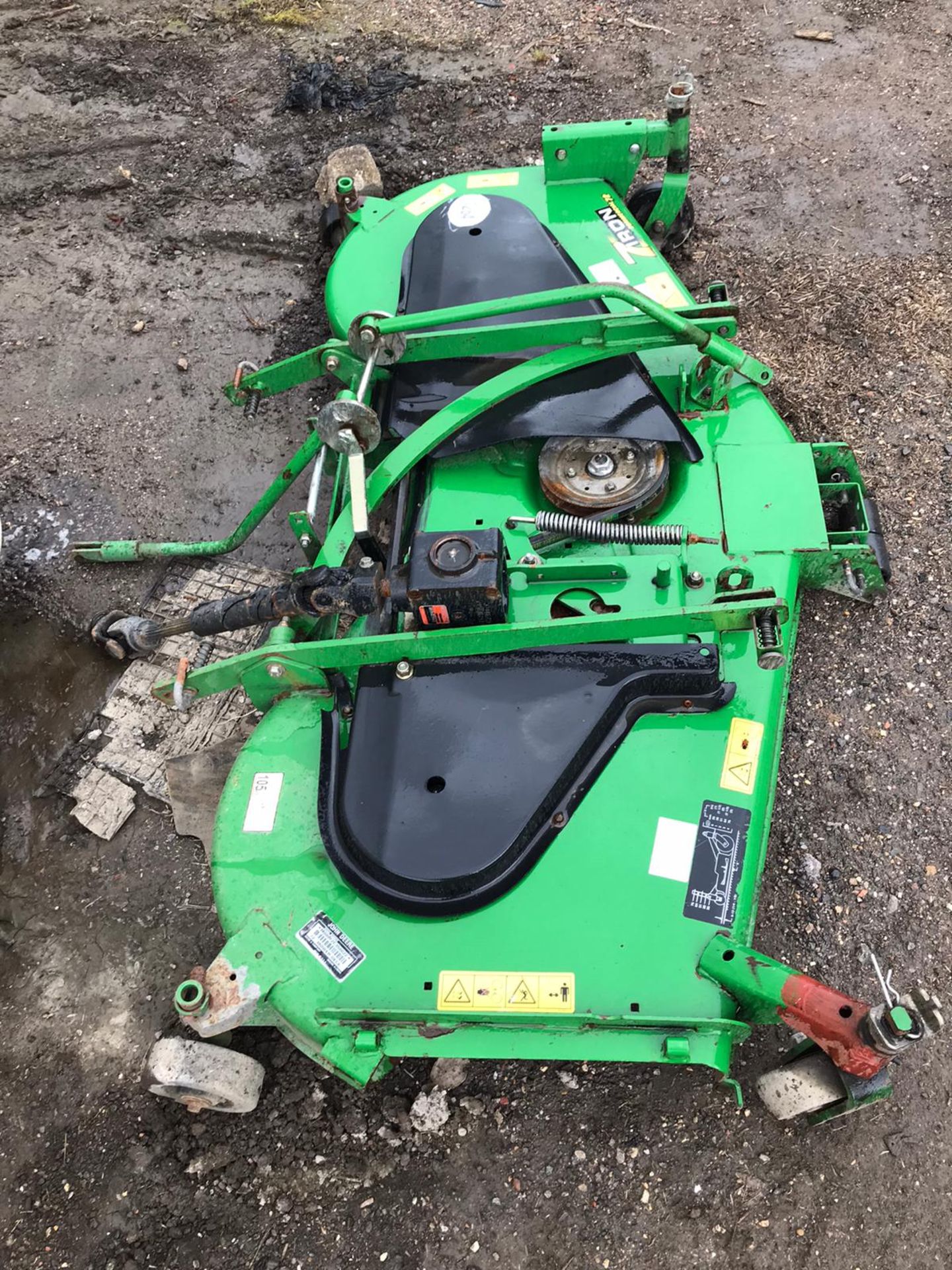 JOHN DEERE DECK 7 IRON COMMERCIAL 72 INCH 3 CUTTING BLADES *NO VAT*