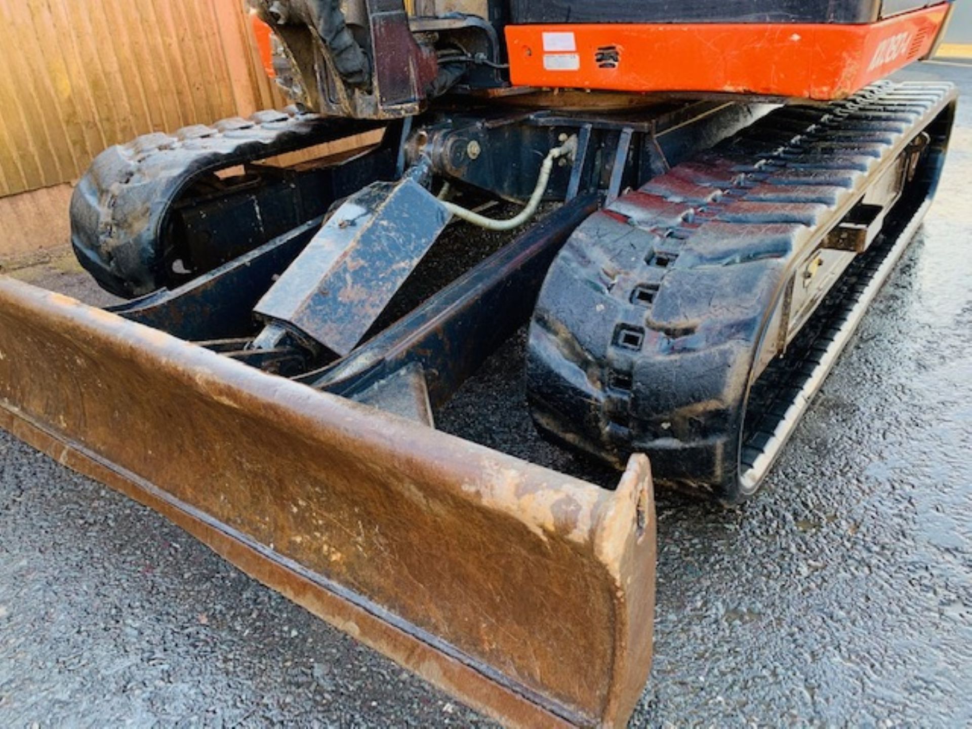 KUBOTA KX080-4 RUBBER TRACKED CRAWLER DIGGER / EXCAVATOR, YEAR 2015, 4447 HOURS, AIR CON *PLUS VAT* - Image 7 of 14