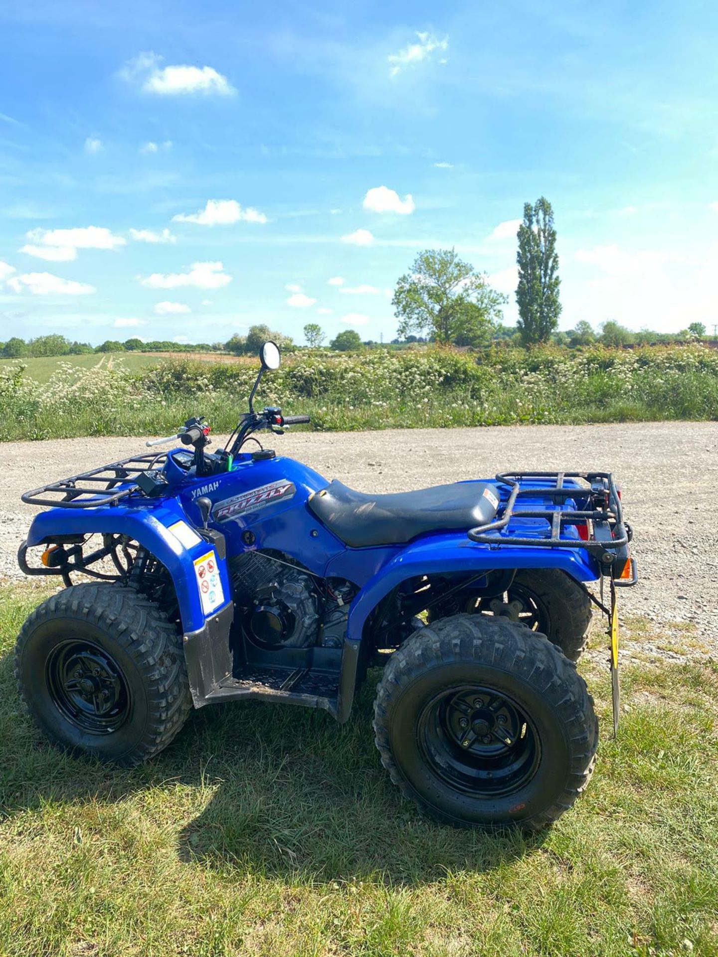 YAMAHA GRIZZLY 4 WHEEL DRIVE FARM QUAD, 188 HOURS, YEAR 2013, ROAD REGISTERED, AUTOMATIC *PLUS VAT* - Image 10 of 10