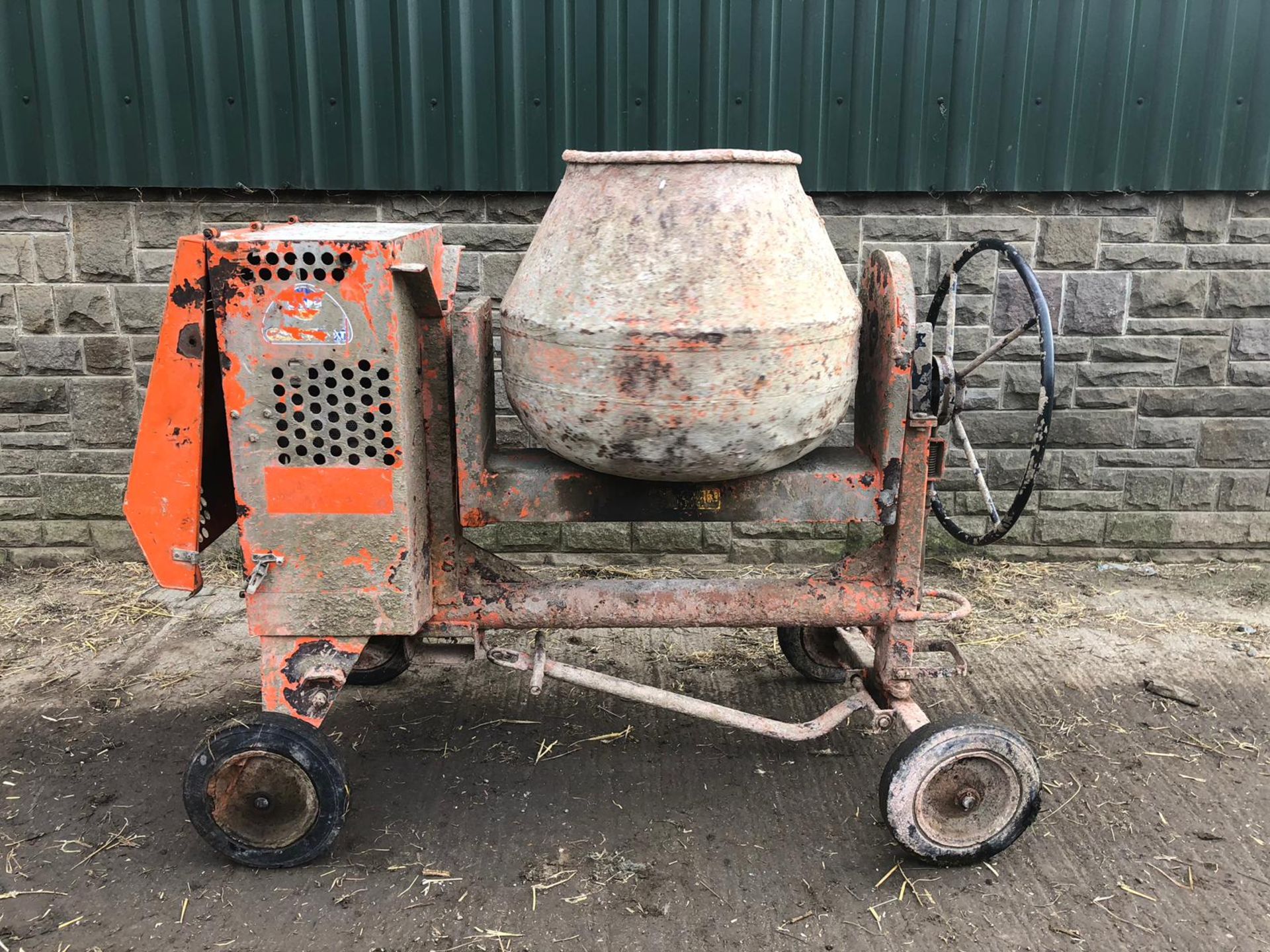 2008 BELLE PM20 PREMIER 100XT ELECTRIC START HEAVY DUTY SITE MIXER *PLUS VAT* - Image 5 of 10