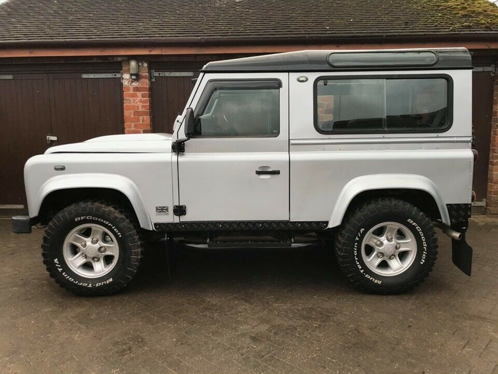 2008/08 REG LAND ROVER DEFENDER 90 XS STATION WAGON SWB 2.4 DIESEL SILVER - FULL SERVICE HISTORY! - Image 3 of 10