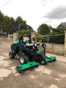 2010 RANSOMES HIGHWAY 3 CYLINDER 4WD MOWER, LOW HOURS ONLY 1859, RUNS, WORKS AND CUTS *PLUS VAT*