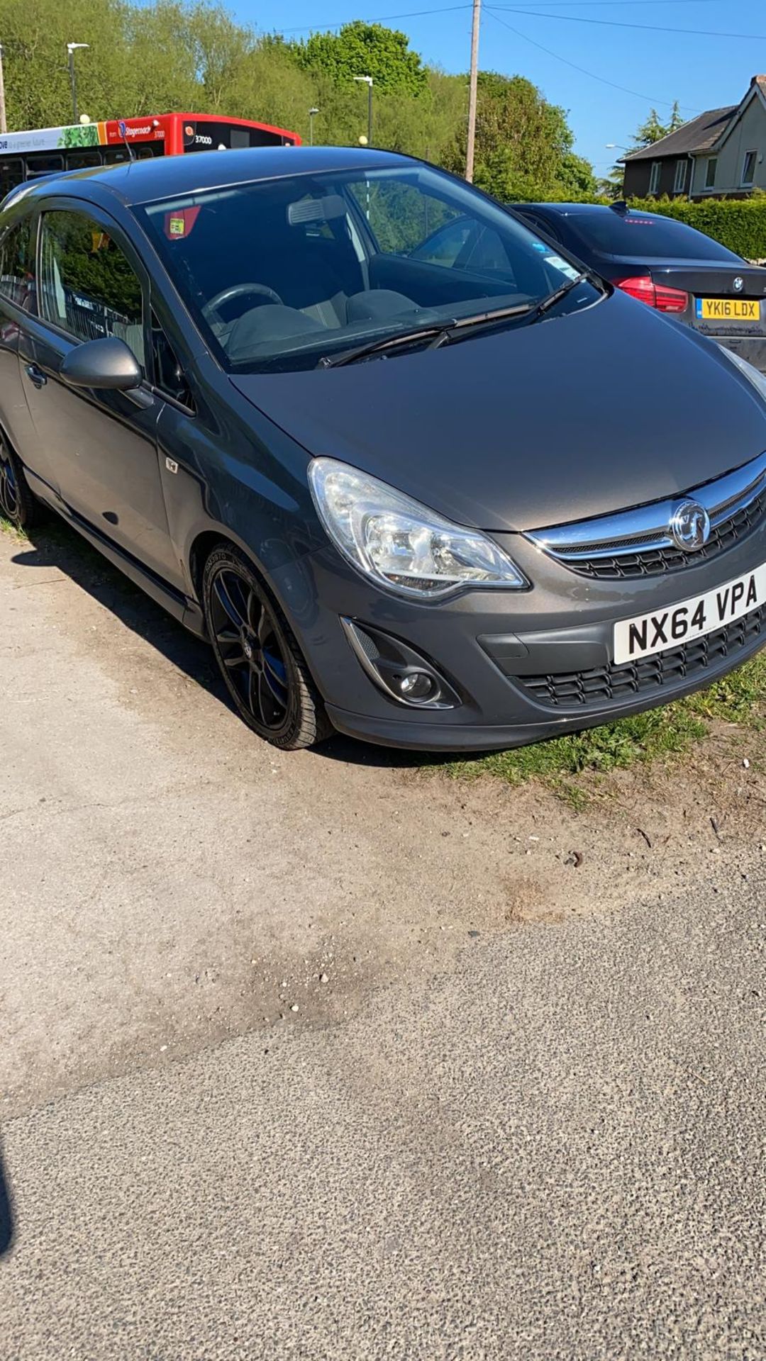 2014/64 REG VAUXHALL CORSA LIMITED EDITION 1.2 PETROL GREY 3DR HATCHBACK, SHOWING 1 FORMER KEEPER