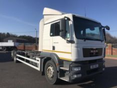 2012/12 REG MAN TG-M 26.290 6X2-4 BL L 26 TON CHASSIS CAB SLEEPER REAR STEER *PLUS VAT*