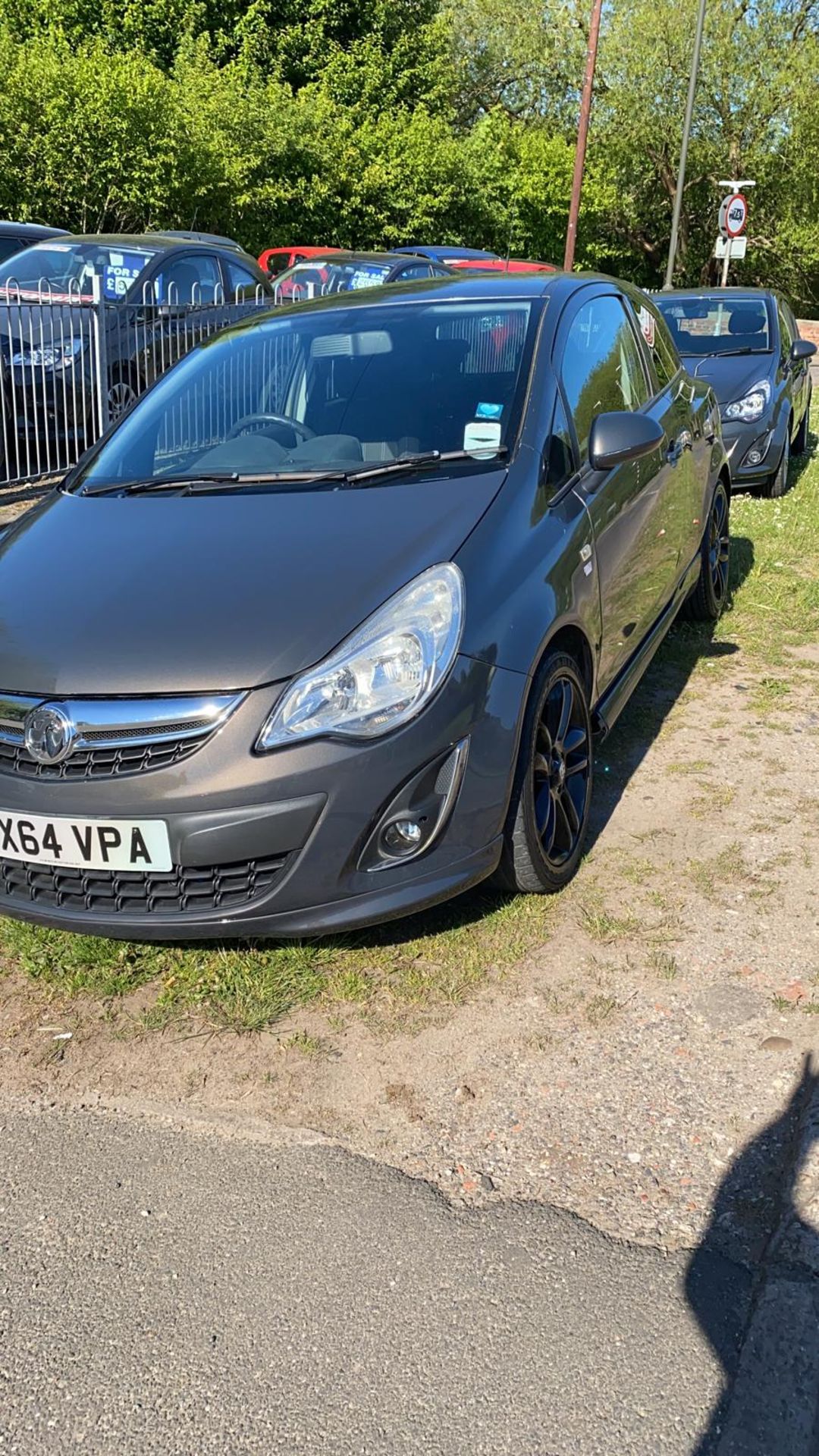 2014/64 REG VAUXHALL CORSA LIMITED EDITION 1.2 PETROL GREY 3DR HATCHBACK, SHOWING 1 FORMER KEEPER - Image 2 of 9