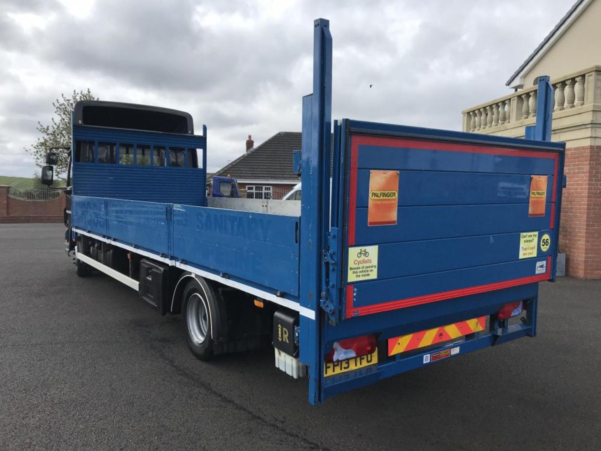 2013/13 REG DAF TRUCKS LF FA 45.210 12 TON ALLOY DROP SIDE TRUCK WITH TAIL LIFT 23FT AIR SUSPENSION - Image 7 of 14