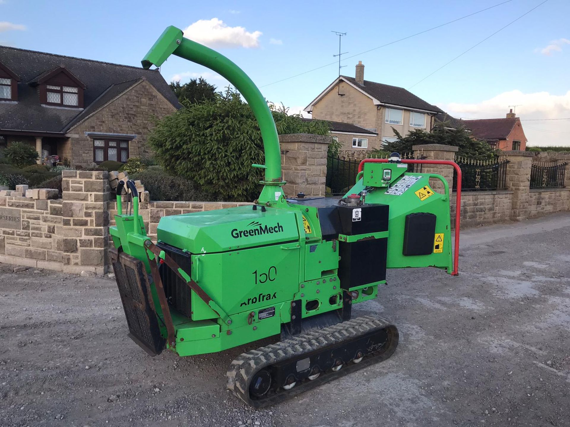 2014 GREENMECH ARBTRACK 150-35 TRACKED CHIPPER, RUNS, DRIVES AND CUTS, 784 HOURS *PLUS VAT* - Image 4 of 4