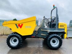 WACKER NEUSON DW90 STRAIGHT TIP DUMPER, YEAR 2017, 998 HOURS, FORWARD CAMERA, CE MARKED *PLUS VAT*