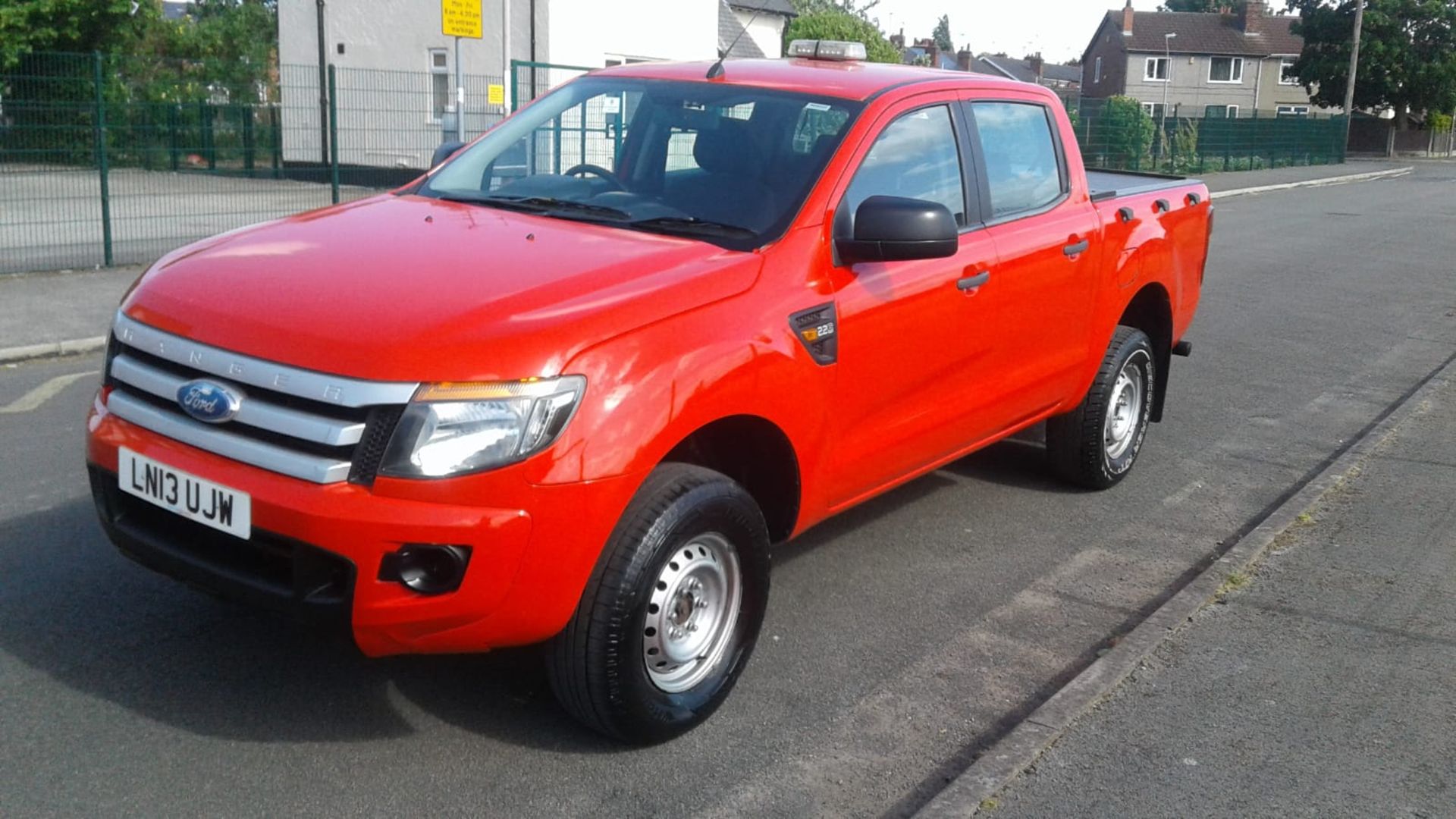 2013/13 REG FORD RANGER XL 4X4 TDCI 2.2 DIESEL PICK-UP, SHOWING 0 FORMER KEEPERS *NO VAT* - Image 2 of 13