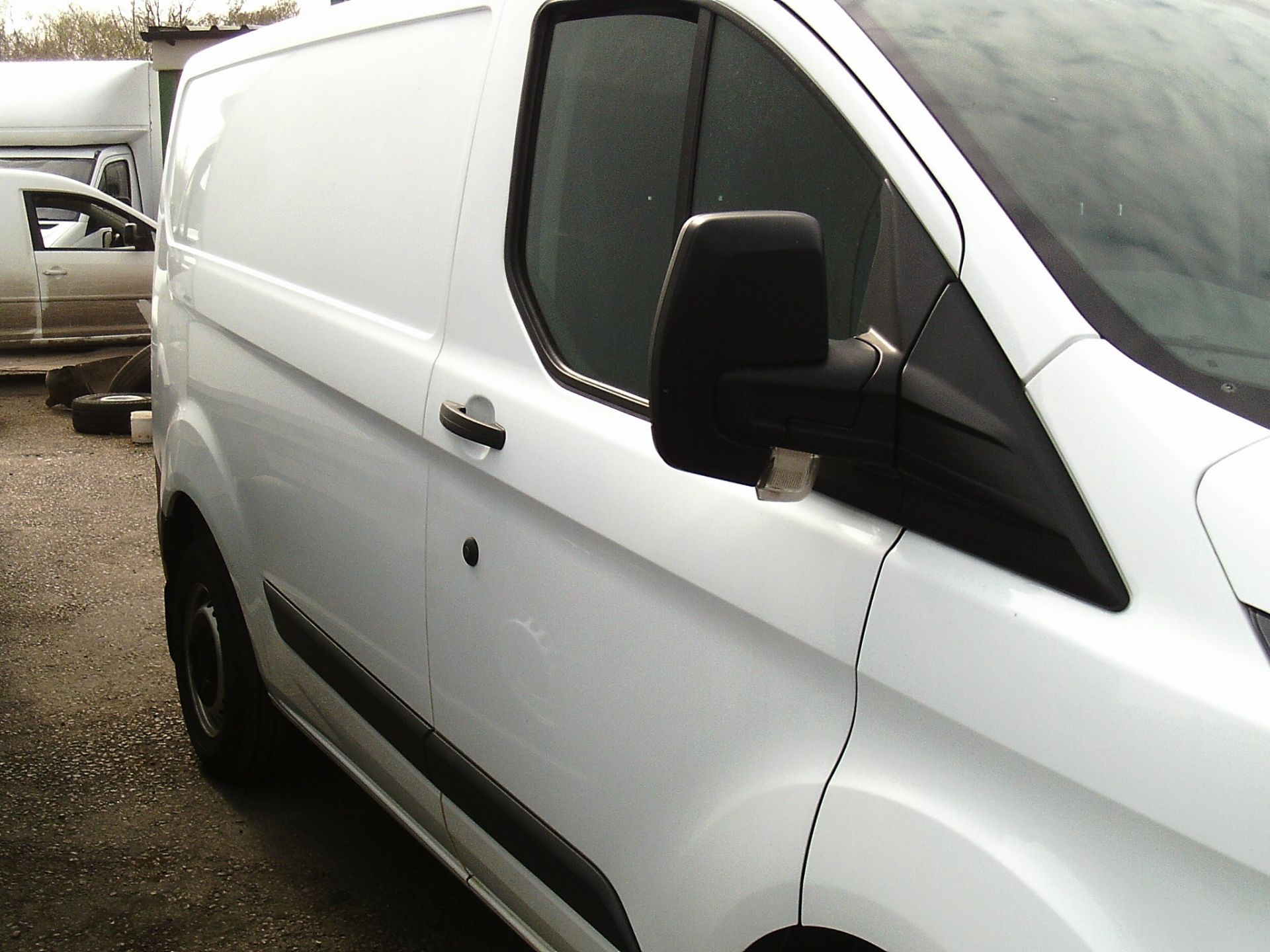 2018/67 REG FORD TRANSIT CUSTOM 270 2.2 EURO6 CREWCAB PANEL VAN, SHOWING 0 FORMER KEEPERS *PLUS VAT* - Image 6 of 12