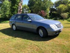 2004/54 REG MERCEDES-BENZ E CLASS E270 CDI ELEGANCE 2.7 DIESEL AUTOMATIC BLUE ESTATE *NO VAT*