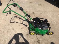 JOHN DEERE C52KS PRO SELF PROPELLED COMMERCIAL WALK BEHIND MOWER, YEAR 2011, STARTS, RUNS, CUTS