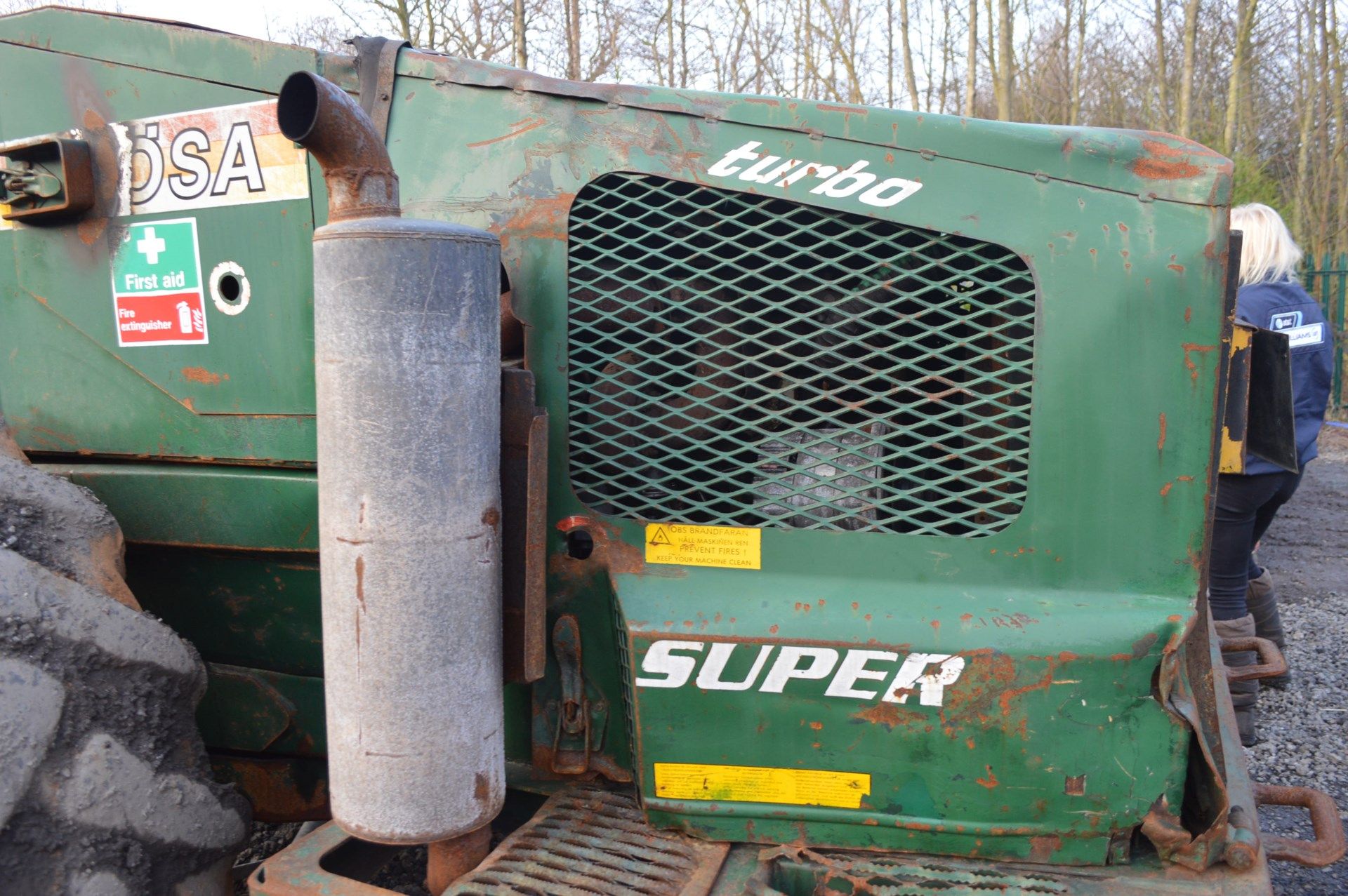 FMG 746/250 SUPER EVA TURBO, 136HP TREE HARVESTER *PLUS VAT* - Image 6 of 11