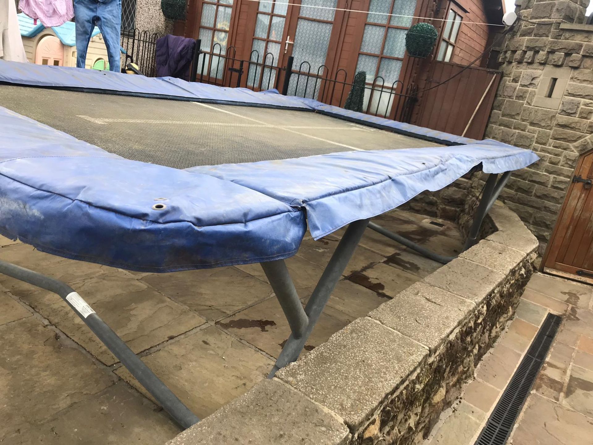 SUPER TRAMP PROFESSIONAL TRAMPOLINE - MEASUREMENTS IN DESCRIPTION *NO VAT* - Image 4 of 5