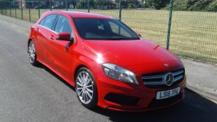 2015/15 REG MERCEDES-BENZ A180 BLUE EFFICIENCY AMG SPORT CDI 1.5 DIESEL, SHOWING 0 FORMER KEEPERS