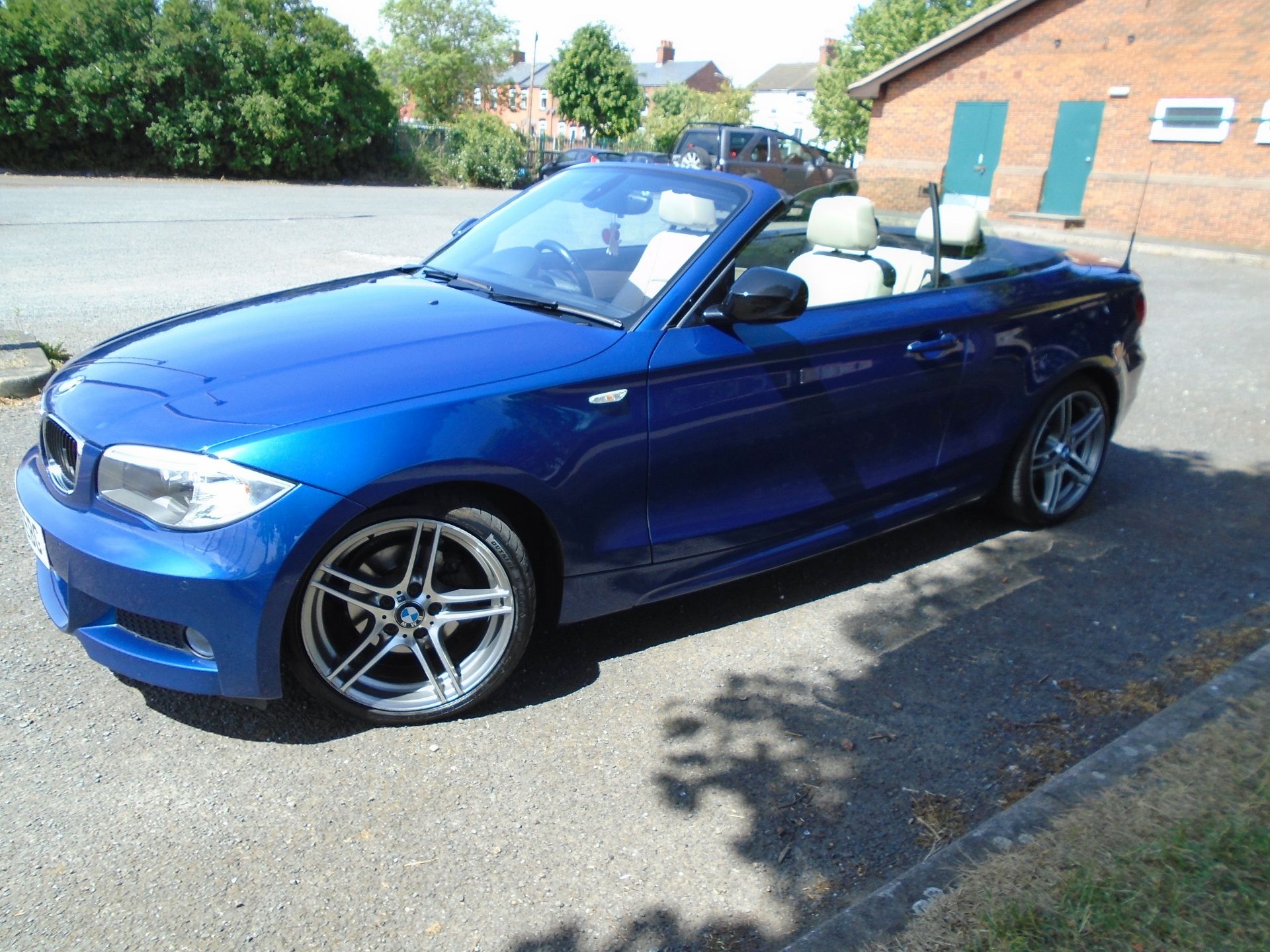 2012/62 REG BMW 120D SPORT PLUS EDITION 2.0 DIESEL BLUE CONVERTIBLE *NO VAT*