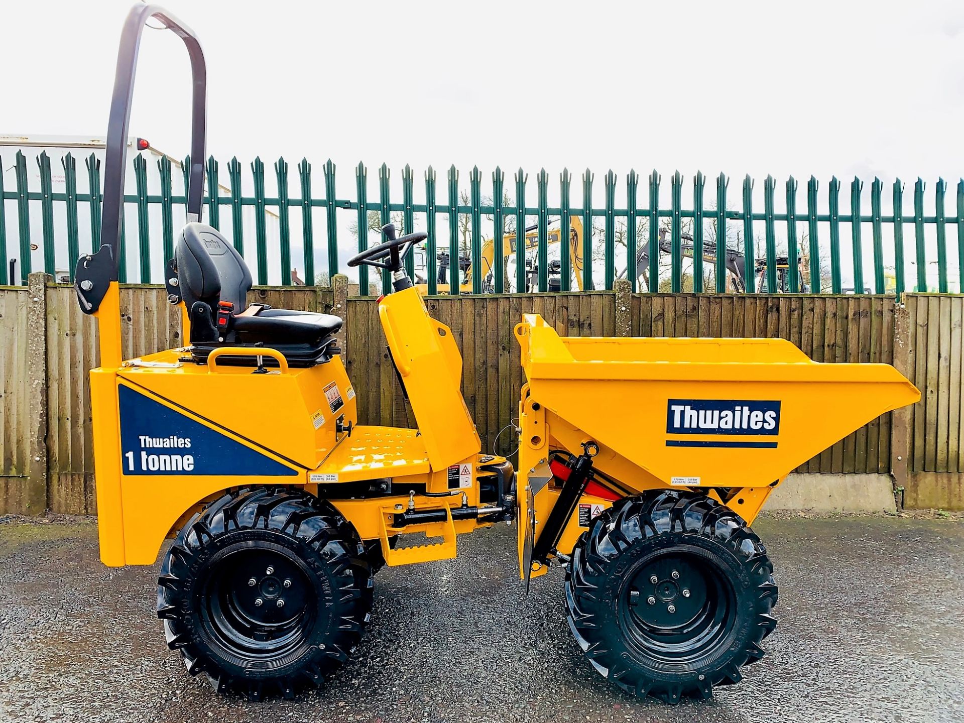 ONLY 1 HOUR! 2019 THWAITES MACH 201 1 TONNE HIGH TIP DUMPER, NEW / UNUSED, CE MARKED *PLUS VAT* - Image 6 of 13