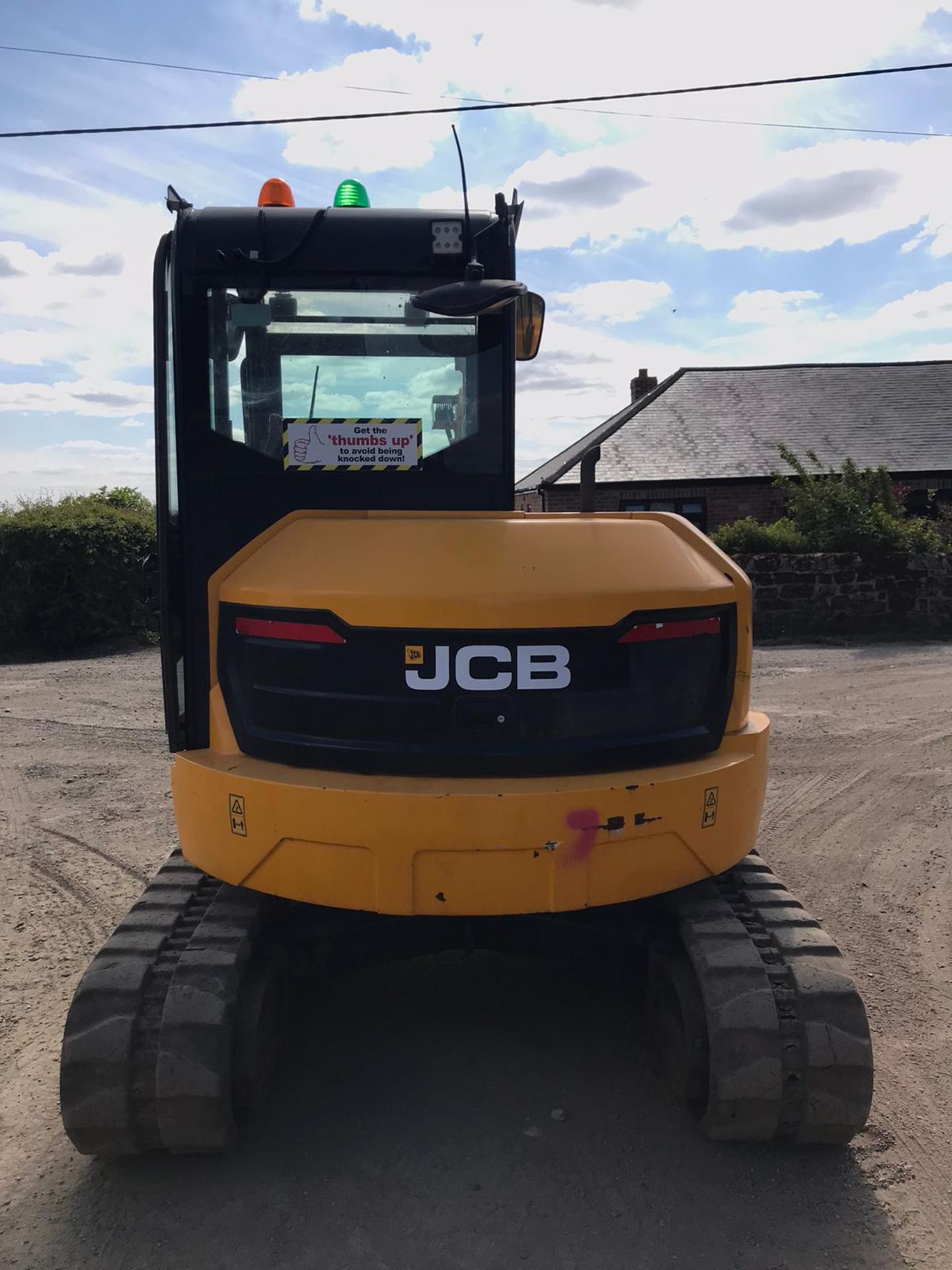 2016 JCB 51R-1 RUBBER TRACKED CRAWLER EXCAVATOR / DIGGER, 2672 HOURS, RUNS, DRIVES, DIGS *PLUS VAT* - Image 3 of 4