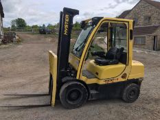 HYSTER H3.0FT FORKLIFT TRIPLE MAST, FREE LIFT, CONTAINER SPEC, RUNS, DRIVES AND LIFTS *PLUS VAT*