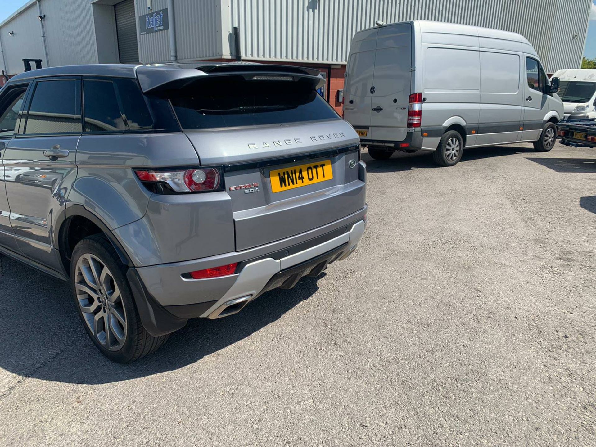 2014/14 REG LAND ROVER RANGE ROVER EVOQUE DYNAMIC S 2.2 DIESEL GREY, SHOWING 2 FORMER KEEPERS - Image 5 of 16