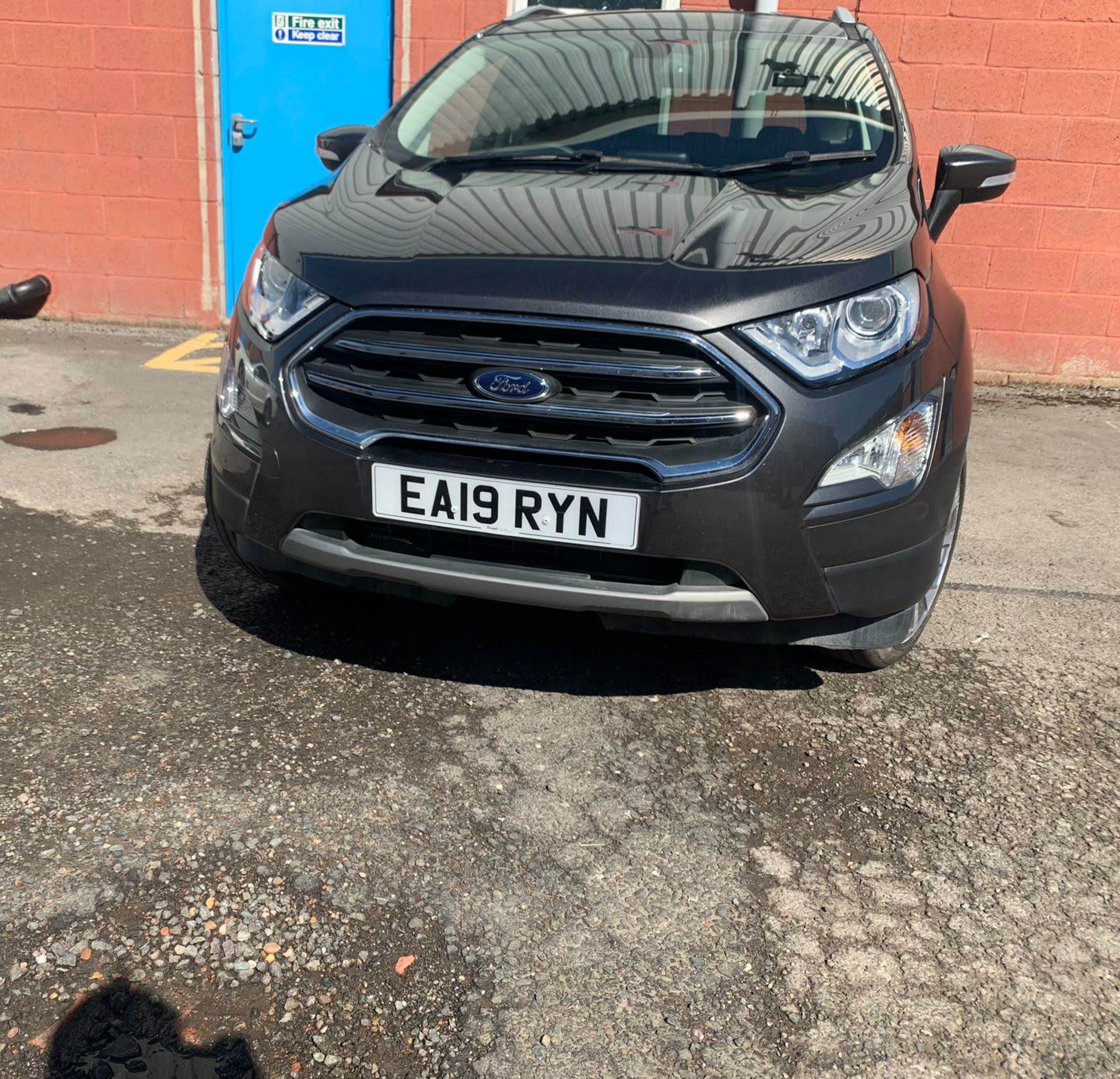 2019/19 REG FORD ECOSPORT TITANIUM 998CC PETROL 125BHP 5DR, SHOWING 0 FORMER KEEPERS *NO VAT* - Image 2 of 15