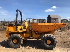 1998 THWAITES 6 TON SWIVEL DUMPER, RUNS, DRIVES, TIPS, SHOWING 501 HOURS *PLUS VAT*