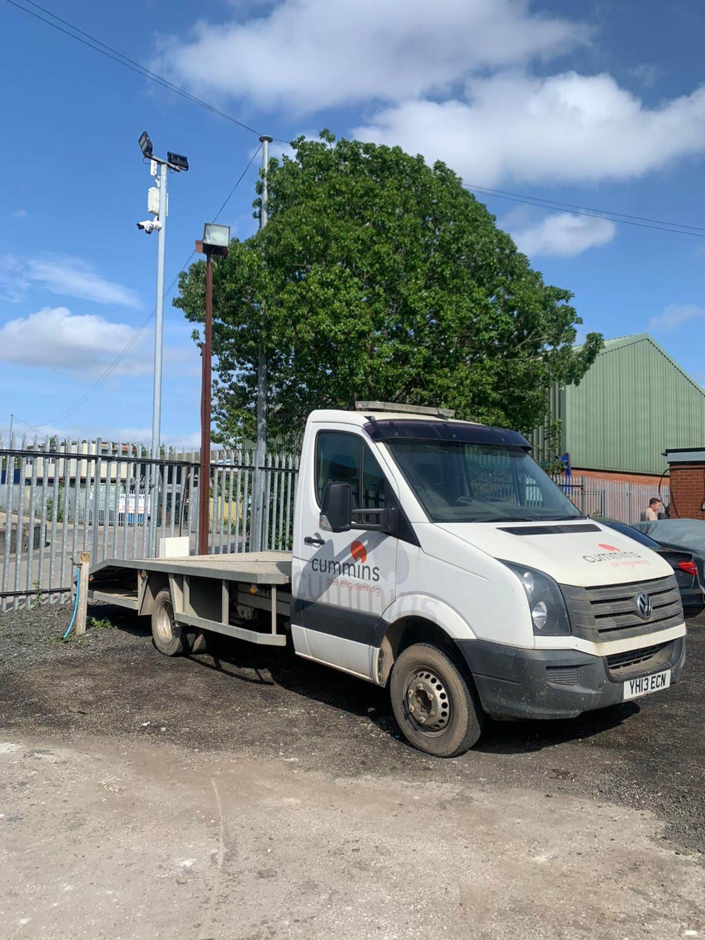 2013/13 REG VOLKSWAGEN CRAFTER CR50 TDI 143 2.0 DIESEL WHITE RECOVERY, SHOWING 1 FORMER KEEPER