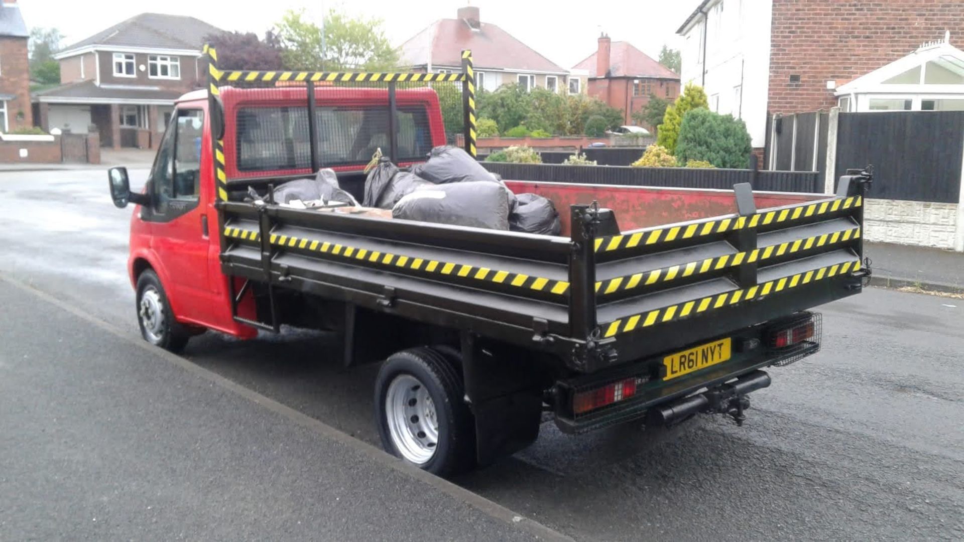 2011/61 REG FORD TRANSIT 115 T330S LTD RWD SWB 2.4 DIESEL TIPPER, SHOWING 0 FORMER KEEPERS *NO VAT* - Image 5 of 16