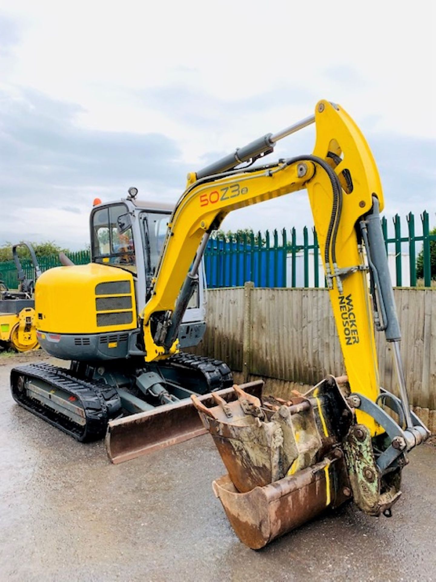 WACKER NEUSON 50Z3 VDS RUBBER TRACKED CRAWLER DIGGER / EXCAVATOR, YEAR 2015, 2108 HOURS *PLUS VAT* - Image 5 of 17