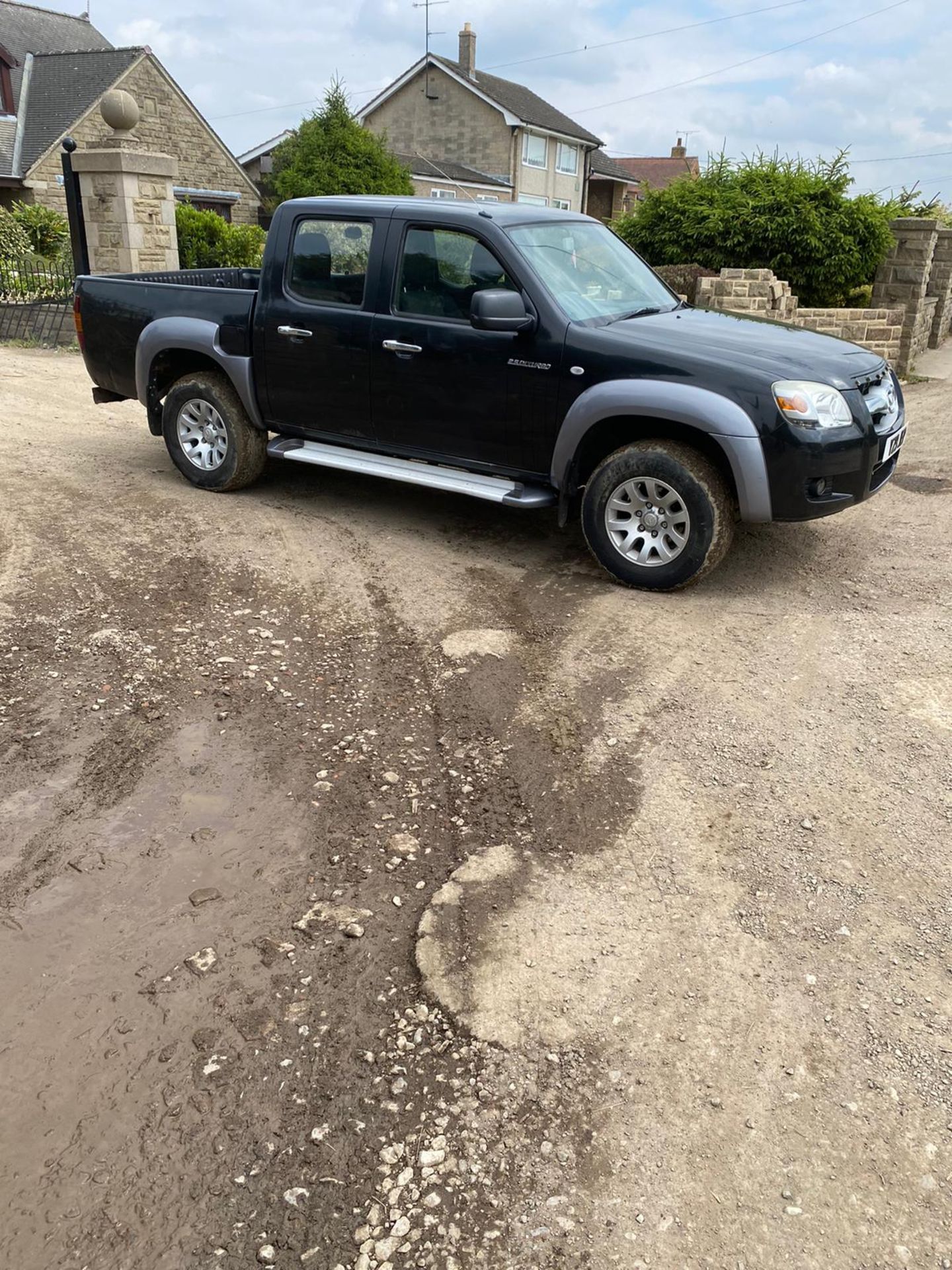 2007/57 REG MAZDA BT-50 4X4 DOUBLE CAB TS2 2.5 DIESEL BLACK MANUAL PICK-UP 145 BHP *NO VAT*