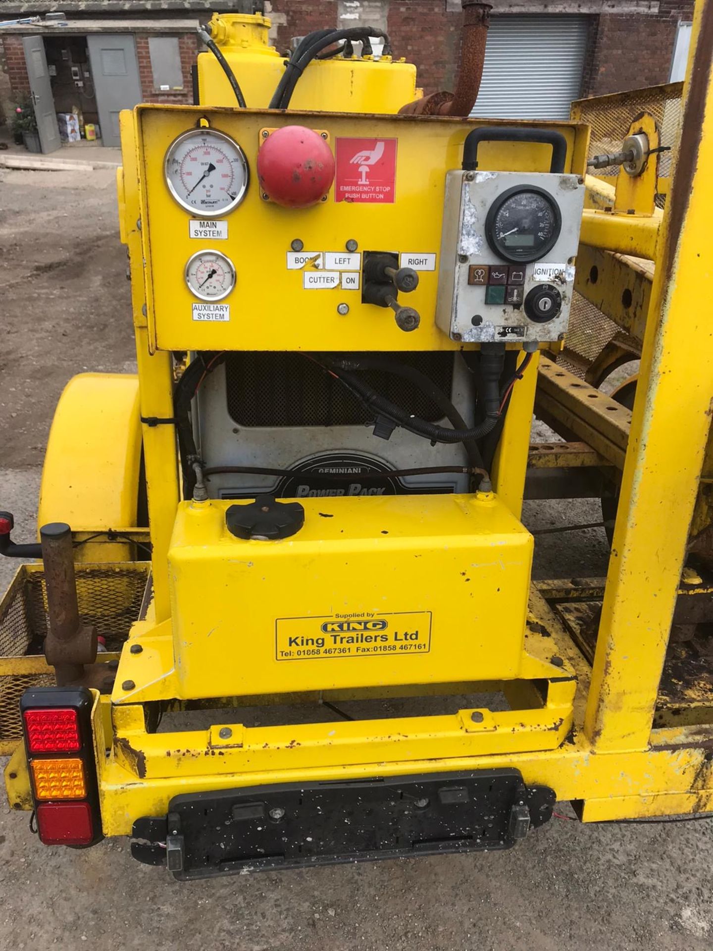 KING CABLE RECOVERY EXTRACTOR WINCH, MODEL KING / BT P / PACK, YEAR 2013, TOWABLE TRAILER *NO VAT* - Image 7 of 13