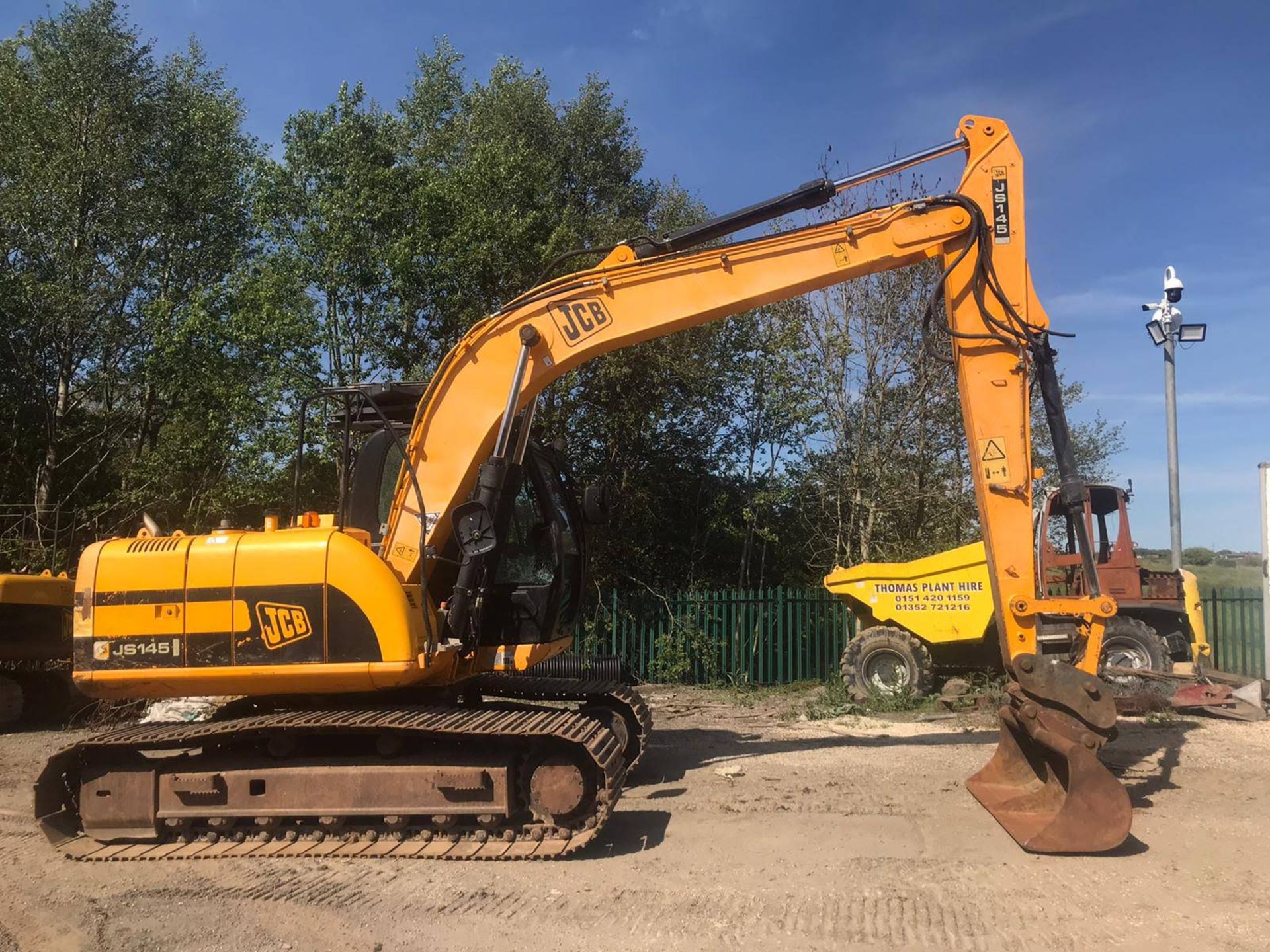 2010 JCB JS145LC STEEL TRACKED CRAWLER EXCAVATOR / DIGGER, RUNS, DRIVES AND DIGS *PLUS VAT*