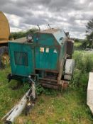 SINGLE AXLE TOWABLE DIESEL WINCH *PLUS VAT*