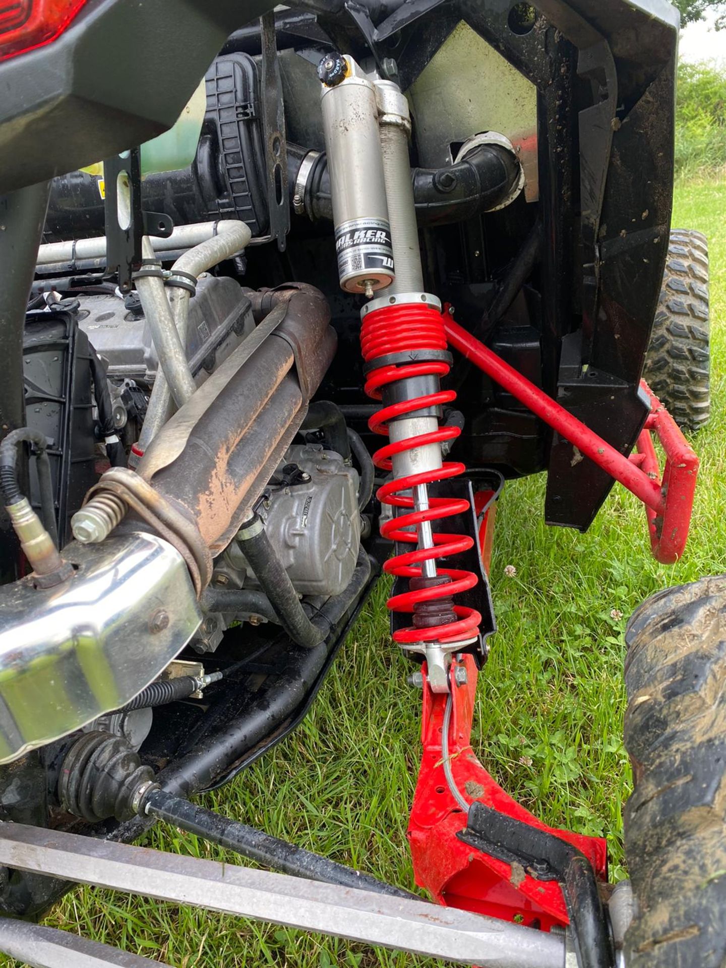 2018/68 REG POLARIS RZR 1000xp BLACK / RED BUGGY PETROL, SHOWING 1 FORMER KEEPER *NO VAT* - Image 11 of 17