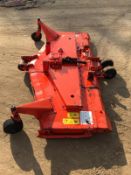 KUBOTA RC60R-25B 60 INCH DECK, 3 CUTTING BLADES, NOT SEIZED, BLADES ALL SPIN *NO VAT*