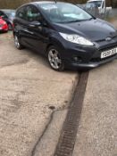 2009/09 REG FORD FIESTA ZETEC S 90 TDCI 1.6 DIESEL 3DR HATCHBACK GREY *NO VAT*