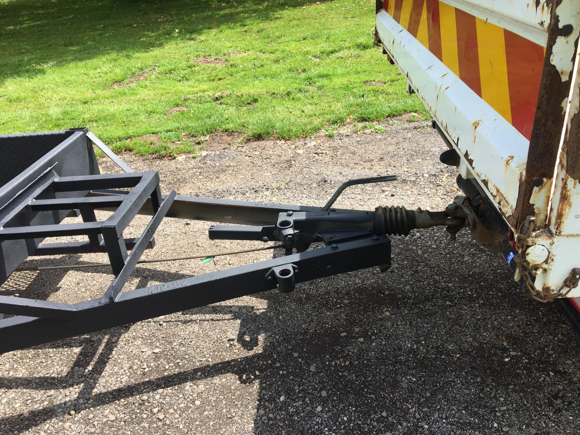 INDESPENSION TWIN AXLE TOW-ABLE PLANT TRAILER BLACK *PLUS VAT* - Image 3 of 8