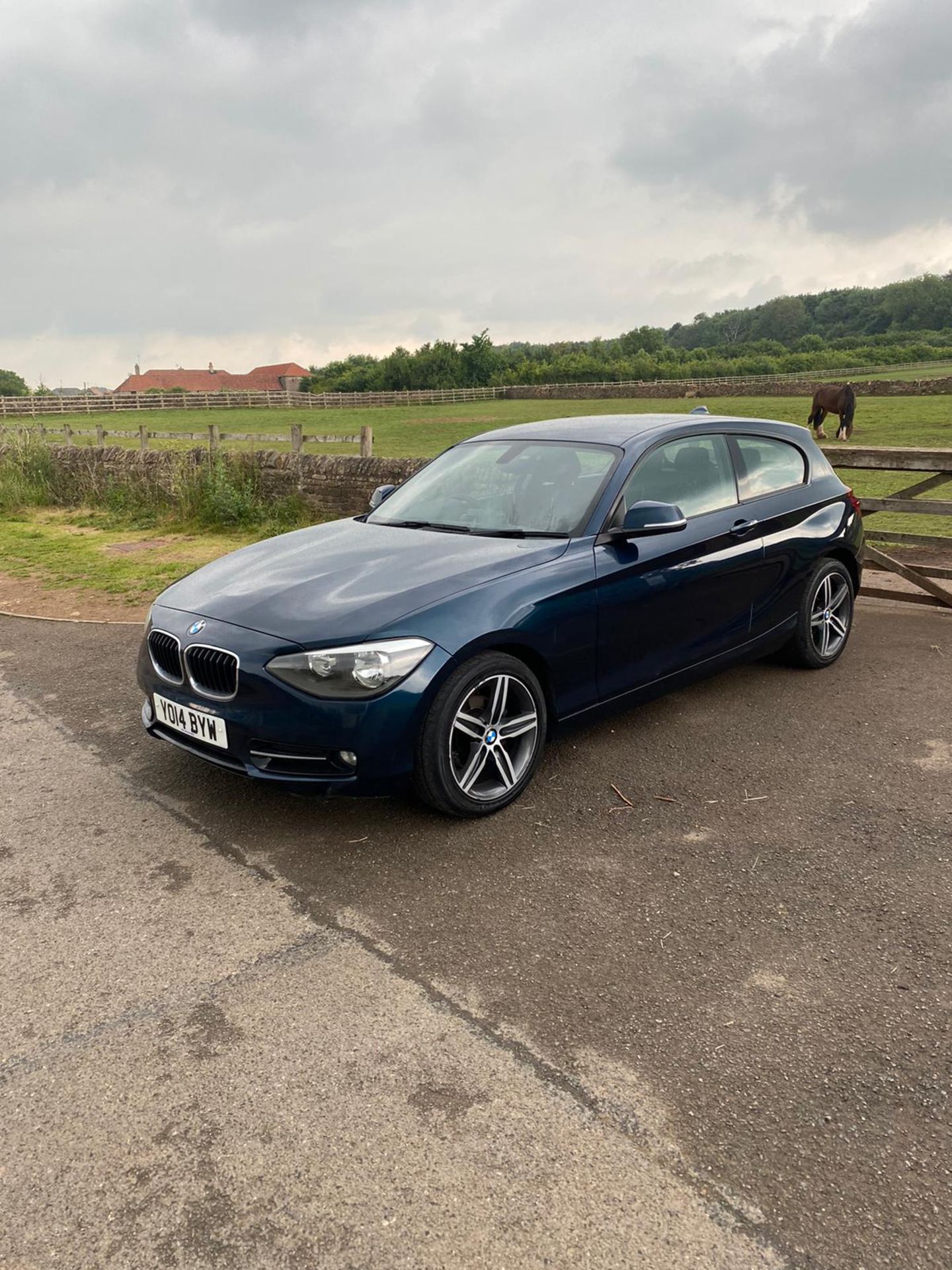 2014/14 REG BMW 116D SPORT 2.0 DIESEL BLUE 3 DOOR HATCHBACK, SHOWING 1 FORMER KEEPER *NO VAT* - Image 3 of 7