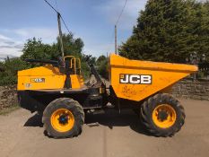 2015 JCB 6 TON DUMPER POWERSHUTTLE, SHOWING 1228 HOURS, RUNS, DRIVES, TIPS *PLUS VAT*