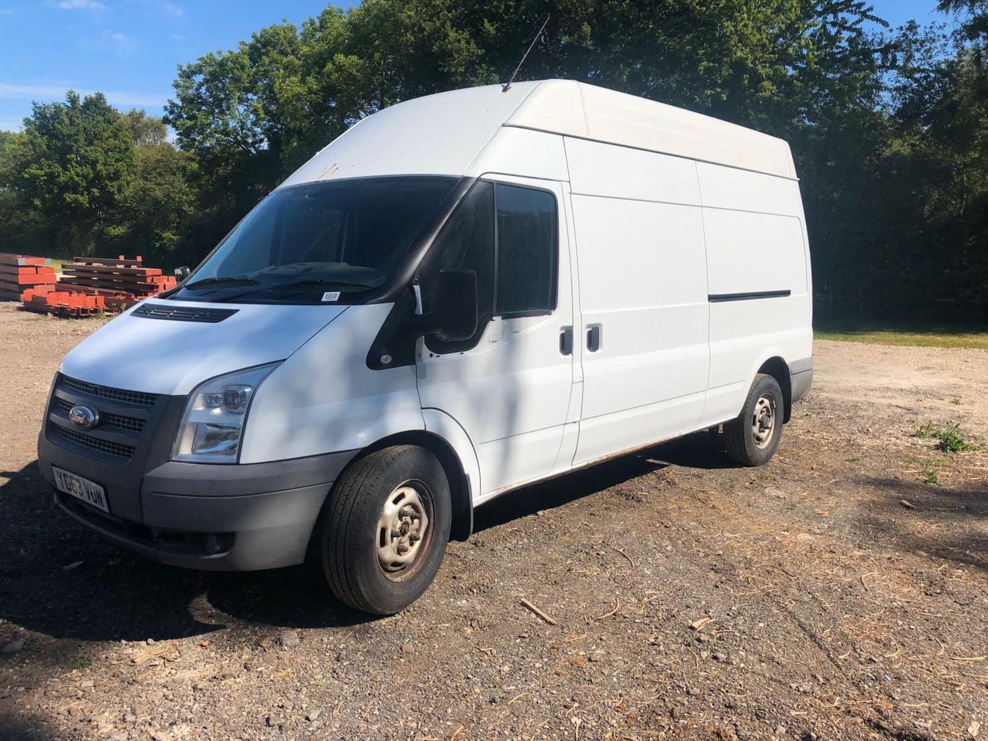 2013/63 REG FORD TRANSIT 125 T350 RWD 2.2 DIESEL PANEL VAN, SHOWING 0 FORMER KEEPERS *PLUS VAT* - Image 3 of 8