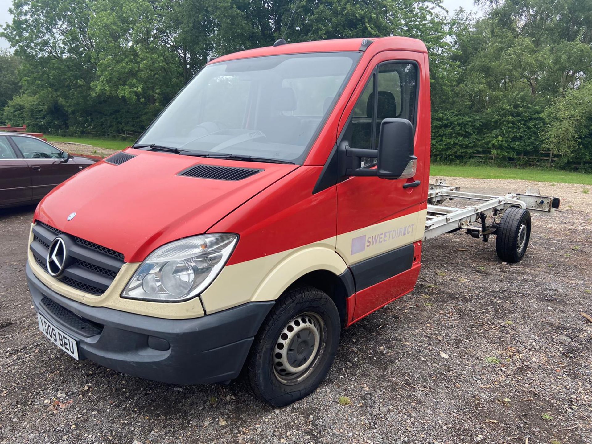 2009/09 REG MERCEDES BENZ SPRINTER 311 CDI LWB CHASSIS 2.2 DIESEL, SHOWING 1 FORMER KEEPER *PLUS VAT - Image 3 of 9