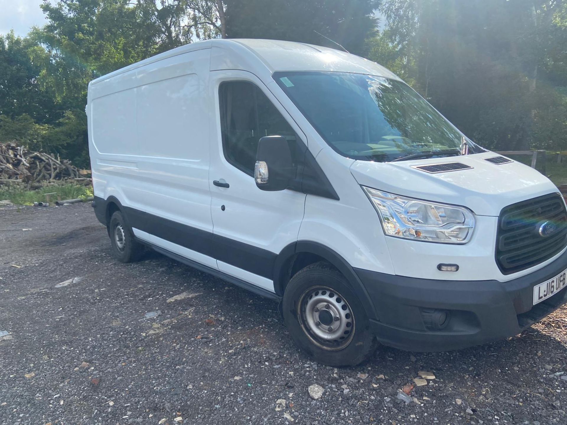 2016/16 REG FORD TRANSIT 350 LWB 2.2 DIESEL WHITE PANEL VAN, SHOWING 0 FORMER KEEPERS *PLUS VAT*