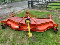 CARONI TC-910 FINISHING MOWER, 5 BLADE CUTTING DECK, 7' 7" CUT *NO VAT*