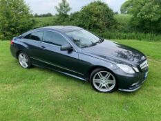 2013/62 REG MERCEDES E CLASS E350 CDI BLUE-EFFICIENCY SPORT 3.0 DIESEL COUPE GREY 265 BHP *NO VAT*